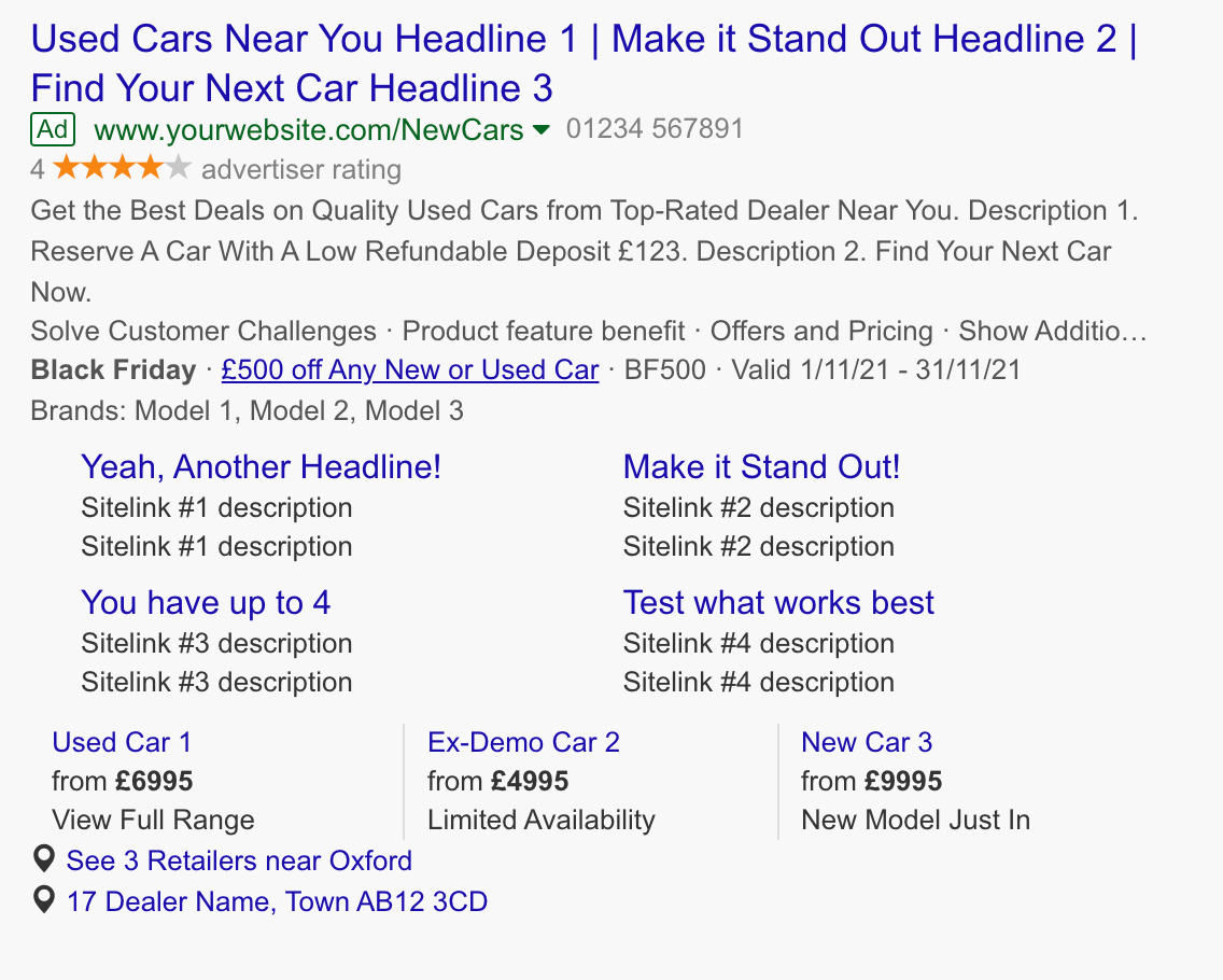 Google ads optimised